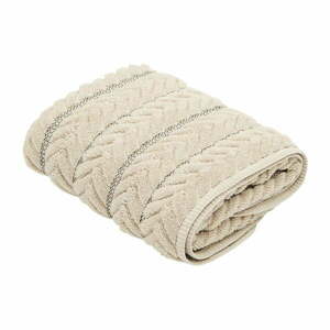 Beżowy bawełniany ręcznik frotte 50x90 cm Rune – Kave Home obraz