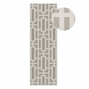 Szaro-kremowy chodnik 80x240 cm Perles Onyx – Elle Decoration obraz