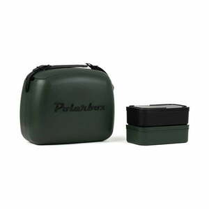 Ciemnozielony pojemnik chłodzący 6 l Classic Black – Polarbox obraz