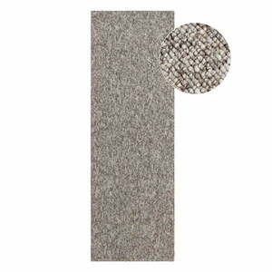 Szary chodnik odpowiedni do prania 80x240 cm Rocco Taupe – Elle Decoration obraz