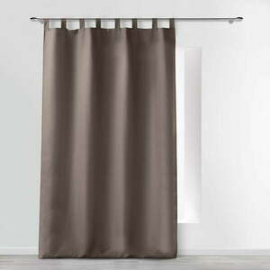 Brązowa zasłona 140x260 cm Essentiel – douceur d'intérieur obraz