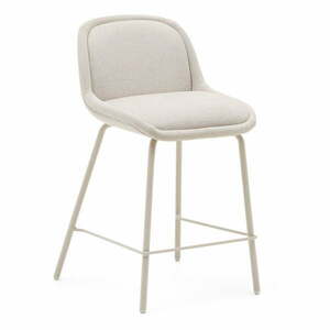 Beżowy hoker (wysokość siedziska 65 cm) Aimin – Kave Home obraz