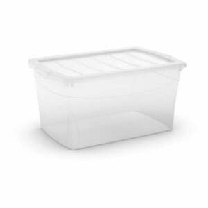 Plastikowy pojemnik z pokrywką 58, 5x39x30 cm Omnibox L – KIS obraz