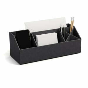 Kartonowy organizer na artykuły papiernicze Elisa Canvas Paper Laminate – Bigso obraz