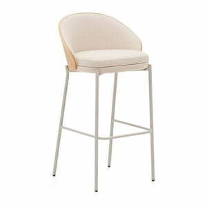 Beżowo-jasnonaturalny hoker (wysokość siedziska 77 cm) Eamy – Kave Home obraz