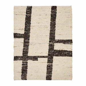 Kremowy wełniany dywan dwustronny 160x230 cm Hadin – Kave Home obraz