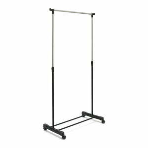 Czarny metalowy stojak na ubrania 85x94x48 cm – Addis obraz