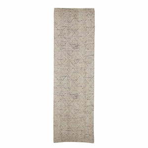 Kremowy chodnik z mieszanki bawełny 75x245 cm Saxo – Bloomingville obraz