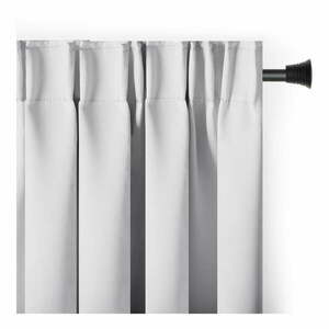 Biała zaciemniająca zasłona termiczna 140x245 cm Pleat – Restilo obraz