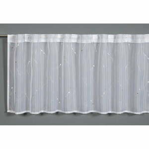 Biała firanka 45x140 cm Jacquard – Gardinia obraz
