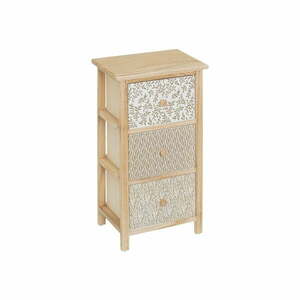Wysoka komoda z litego drewna paulowni 34x61 cm – Casa Selección obraz