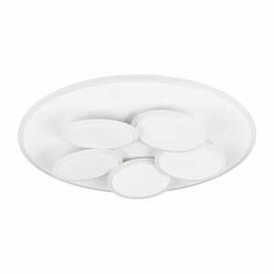 Biała lampa sufitowa LED ze zdalnym sterowaniem i ściemniaczem Mandala – Trio obraz