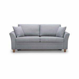 Jasnoszara rozkładana sofa Scandic Sonia obraz