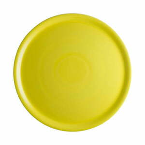 Żółty talerz porcelanowy na pizzę Brandani Pizza, ⌀ 31 cm obraz