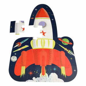 Puzzle (liczba elementów 18) Space Age rocket – Rex London obraz
