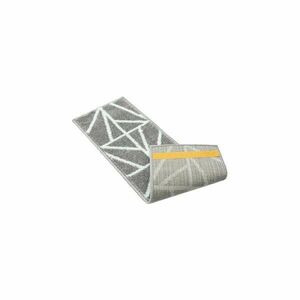 Białe/szare dywaniki na schody zestaw 13 szt. 22x73 cm Striped – Mila Home obraz