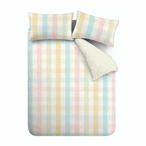 Pościel dwuosobowa 230x220 cm Spring Check – Catherine Lansfield obraz