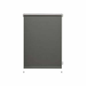 Ciemnoszara roleta 68x210 cm Mini Termo – Gardinia obraz