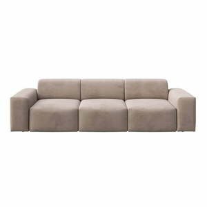 Beżowa sztruksowa sofa 285 cm Villet – Rodier obraz