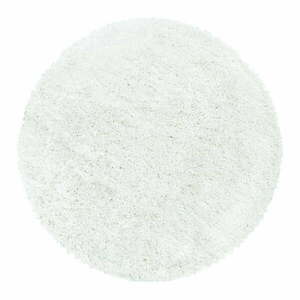 Biały okrągły dywan ø 200 cm Fluffy – Ayyildiz Carpets obraz