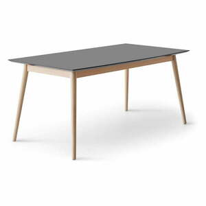 Antracytowo-naturalny rozkładany stół 100x210 cm Meza – Hammel Furniture obraz