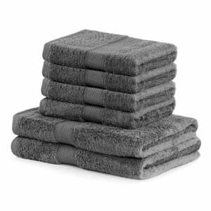 Komplet 6 ręczników DecoKing Bamby Charcoal obraz