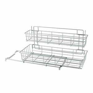 Dodatkowa 2-poziomowa półka kuchenna Metaltex Limpio obraz