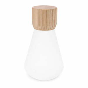 Naturalna lampa stołowa ze ściemniaczem (wys. 13 cm) Pentagon – Gingko obraz