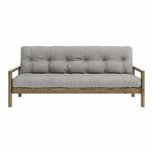 Szara rozkładana sofa 205 cm Knob – Karup Design obraz