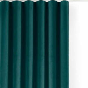 Morska aksamitna zasłona częściowo zaciemniająca (dimout) 200x270 cm Velto – Filumi obraz