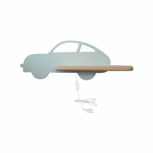 Miętowa lampa dziecięca Car – Candellux Lighting obraz