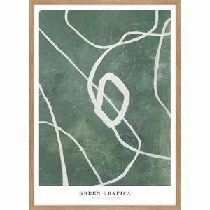 Obraz 52x72 cm Green Grafica – Malerifabrikken obraz