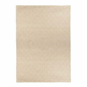 Kremowy dwustronny zewnętrzny dywan z tworzywa z recyklingu Green Decore Solitaire, 160x230 cm obraz