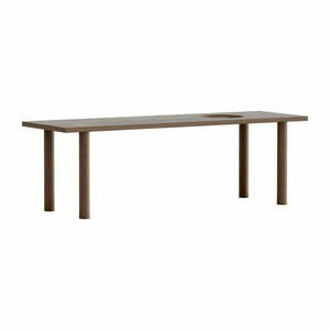 Brązowy element do modułowych regałów w dekorze dębu 110x35 cm Stories – UMAGE obraz
