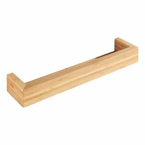 Bambusowa półka ścienna Wenko Dark, szer. 40 cm obraz