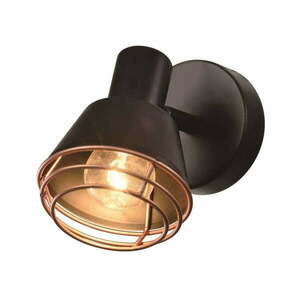 Czarny metalowy kinkiet Neria – Candellux Lighting obraz
