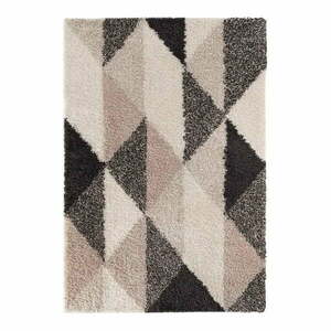 Czarno-beżowy dywan 60x110 cm Prism – douceur d'intérieur obraz