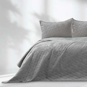 Jasnoszara narzuta AmeliaHome Laila Silver, 260x240 cm obraz