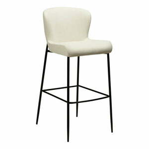Kremowy hoker 105 cm Glam – DAN-FORM Denmark obraz