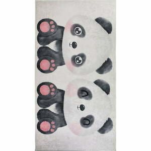 Czarno-biały dywan dziecięcy 160x230 cm Panda Friends – Vitaus obraz