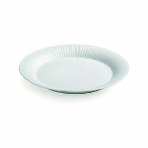 Biały porcelanowy talerz Kähler Design Hammershoi, ⌀ 27 cm obraz