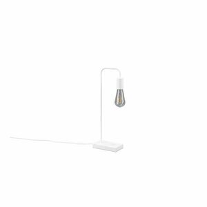 Biała lampa stołowa (wys. 51 cm) Milla – Trio obraz