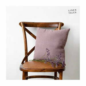 Lniana poszewka na poduszkę 40x60 cm Ashes of Roses – Linen Tales obraz