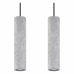 Betonowa lampa wisząca Nice Lamps Fadre, dł. 34 cm obraz