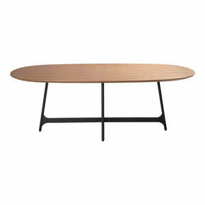 Stół z blatem w dekorze orzecha 110x220 cm Ooid – DAN-FORM Denmark obraz