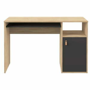 Biurko z blatem w dekorze dębu 50x115 cm Oxford – TemaHome obraz