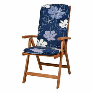 Niebieska ogrodowa poduszka do siedzenia 50x116 cm Cardiff – Sun Garden obraz