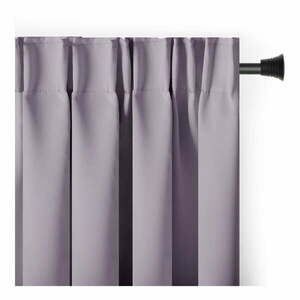 Szaroróżowa zaciemniająca zasłona termiczna 140x245 cm Pleat – Restilo obraz