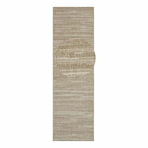 Beżowy chodnik odpowiedni na zewnątrz 250x80 cm Gemini – Elle Decoration obraz