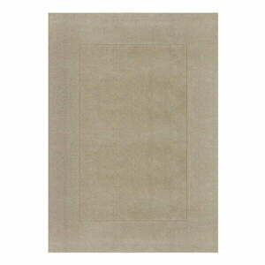 Beżowy dywan wełniany 120x170 cm – Flair Rugs obraz